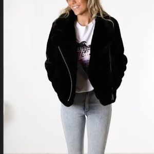 Miami teddy bear jacket like new